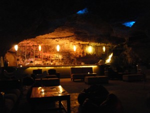 Meeting: A secluded corner of the Cave Bar